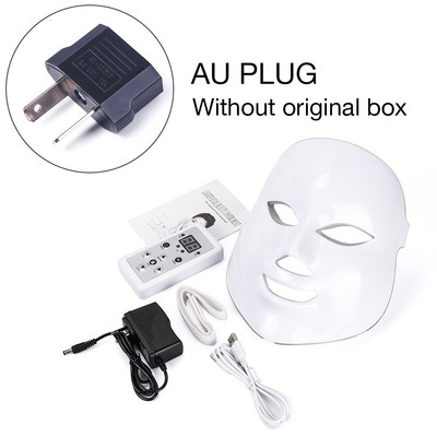 NOBOX-Foreverlily 7 spalvų LED veido kaukė fotonų šviesos terapijos odos atjauninimo veido PDT odos priežiūra grožio kaukė Ance Treatment