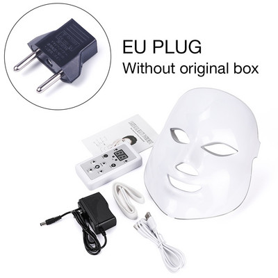 NOBOX-Foreverlily 7 spalvų LED veido kaukė fotonų šviesos terapijos odos atjauninimo veido PDT odos priežiūra grožio kaukė Ance Treatment