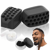 2 DB JawLine Exerciser Ball arcápoló állkapocs izom toner Trainin Fitness öregedésgátló Élelmiszer-minőségű szilika áll arc emelő arc karcsúbb