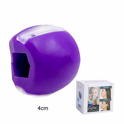 2 DB JawLine Exerciser Ball arcápoló állkapocs izom toner Trainin Fitness öregedésgátló Élelmiszer-minőségű szilika áll arc emelő arc karcsúbb