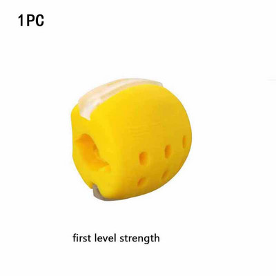 2 DB JawLine Exerciser Ball arcápoló állkapocs izom toner Trainin Fitness öregedésgátló Élelmiszer-minőségű szilika áll arc emelő arc karcsúbb