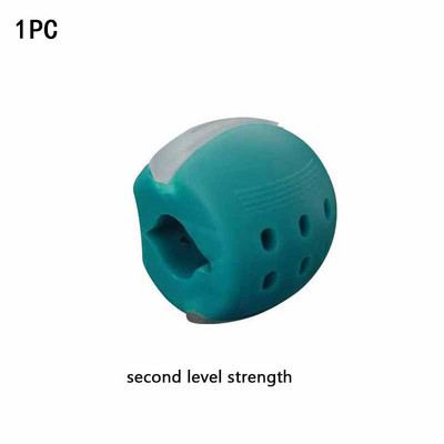 2 DB JawLine Exerciser Ball arcápoló állkapocs izom toner Trainin Fitness öregedésgátló Élelmiszer-minőségű szilika áll arc emelő arc karcsúbb