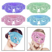 Vėsinanti gelinė akių kaukė su skylutėmis akims Hot Cold Therapy Asmens priežiūra Grožis mieganti akių kaukė Atpalaiduojanti miegą gerinanti