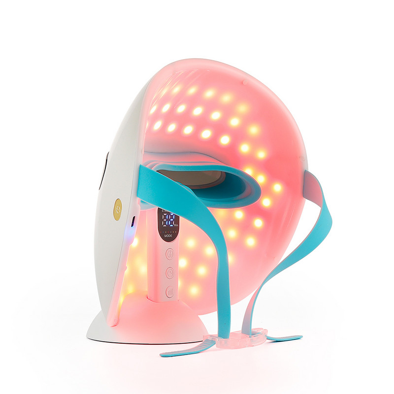 Belaidė 7 spalvų LED veido kaukė fotonų terapijos odos atjauninimo šviesinamoji priešraukšlinė veido kaukė Beatuy SPA kaukė