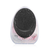 Naujas mini dydžio elektrinis Sonic veido valymo šepetėlis vandeniui atsparus silikoninis veido šveitiklis, skirtas poras giliai valomam odos priežiūros masažuokliui