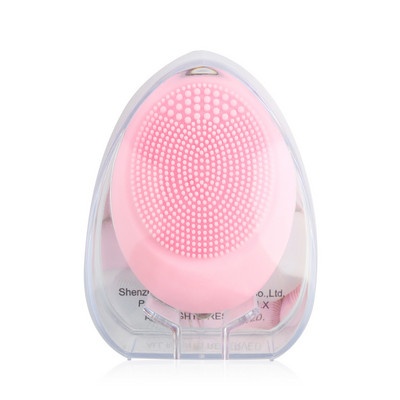 Naujas mini dydžio elektrinis Sonic veido valymo šepetėlis vandeniui atsparus silikoninis veido šveitiklis, skirtas poras giliai valomam odos priežiūros masažuokliui