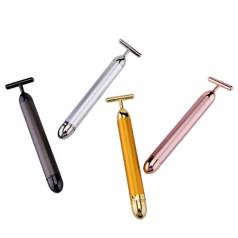 Električna traka za podizanje lica Vibracijski štap za masažu lica za mršavljenje 6000 puta u minuti Vibrirajući alat za uljepšavanje kože lica u obliku slova T