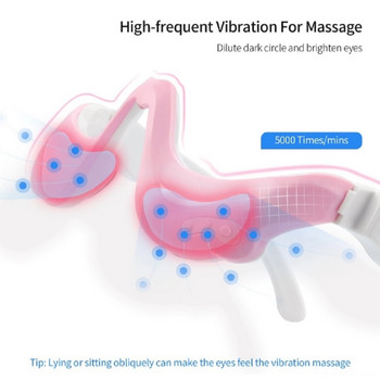 3D Electric Eye Massager Dark Circles Fatigue Relief ENS Μηχανή μικρορευμάτων για μασάζ ματιών Eye Massager για ρυτίδες Θεραπείες