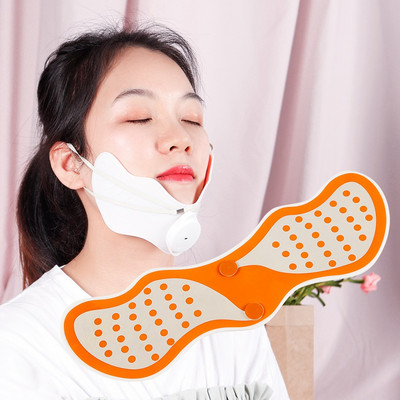 EMS V Face Lifting Massager Electronic Pulse Muscle Stimulator Αδυνατίσματος με επιθέματα gel TENS Εργαλεία ανύψωσης ηλεκτροθεραπείας