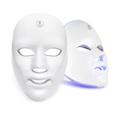 USB Charge 7Colors LED arcmaszk foton terápiás bőrfiatalítás aknés ránctalanítás bőrápoló maszk Bőrvilágosító