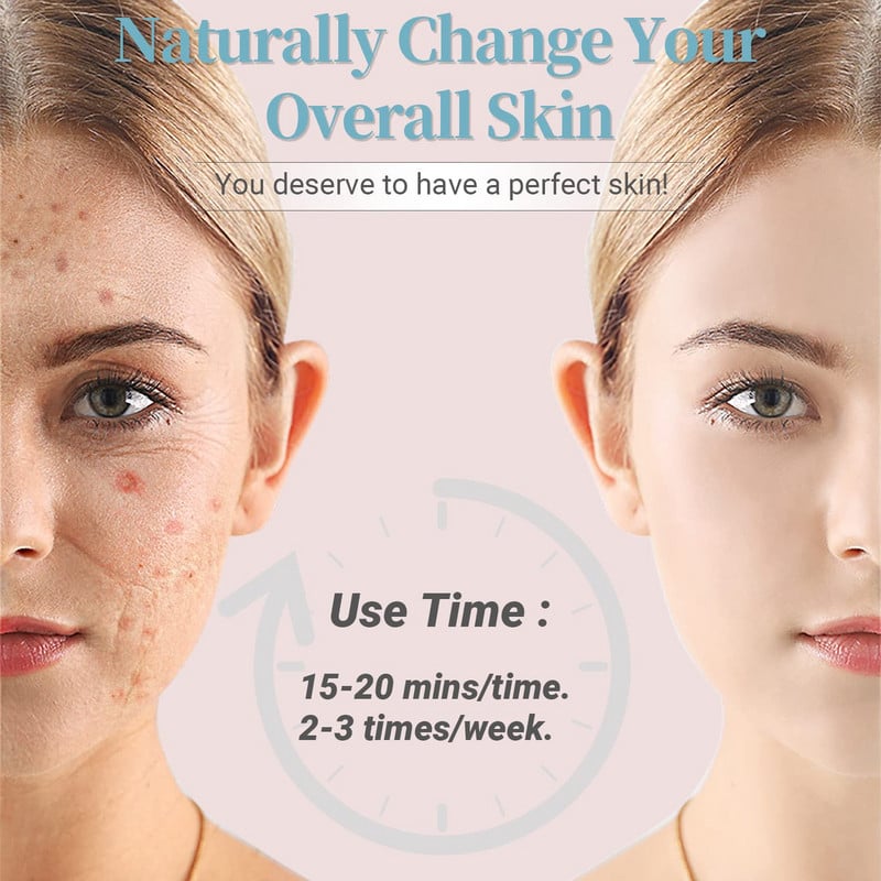 USB Charge Led maska u 7 boja Terapija crvenim svjetlom Kirurški spa za lice Led fotonska maska za njegu lica Ljepota Tretman akni