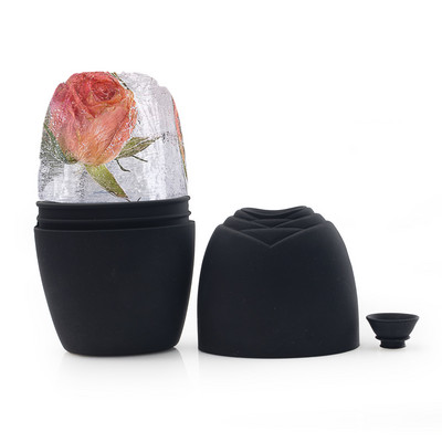 Njega kože Ljepota Lifting Alat za konturiranje Silikonske posude za kockice leda Ice Globe Ice Balls Masažer za lice Valjak za lice Smanjenje akni