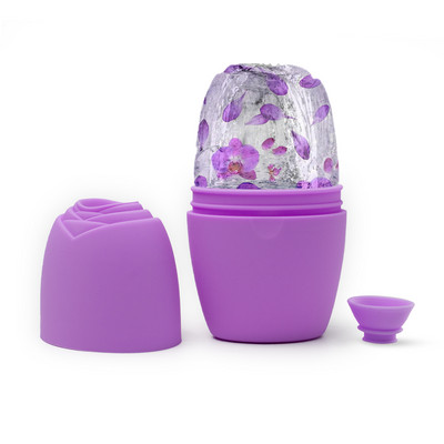 Njega kože Ljepota Lifting Alat za konturiranje Silikonske posude za kockice leda Ice Globe Ice Balls Masažer za lice Valjak za lice Smanjenje akni