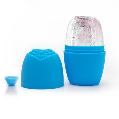 Njega kože Ljepota Lifting Alat za konturiranje Silikonske posude za kockice leda Ice Globe Ice Balls Masažer za lice Valjak za lice Smanjenje akni