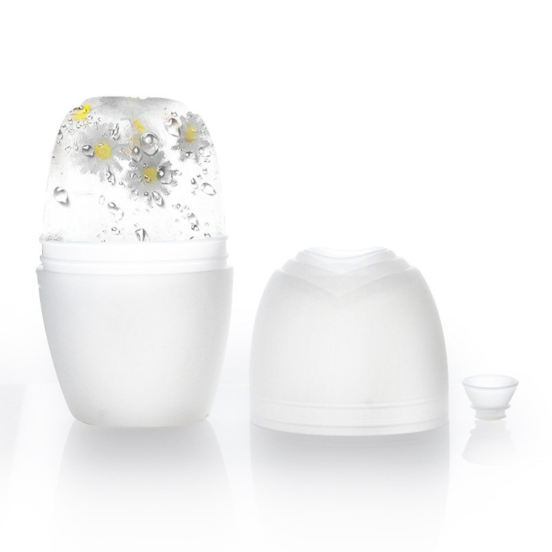 Njega kože Ljepota Lifting Alat za konturiranje Silikonske posude za kockice leda Ice Globe Ice Balls Masažer za lice Valjak za lice Smanjenje akni