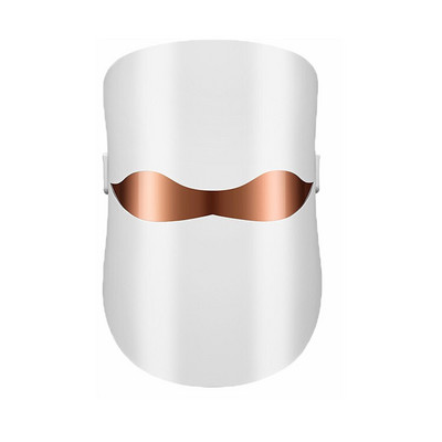 3 spalvų LED šviesos terapijos veido kaukė Fotonų senėjimą stabdanti nuo raukšlių atjauninanti belaidė veido kaukė Odos priežiūros grožio mašina