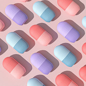 Szilikon jégkocka tálcák Arcmasszírozó Bőrápolás Beauty Lifting Kontúrgörgő Szemmasszázs Arcgörgő eszköz