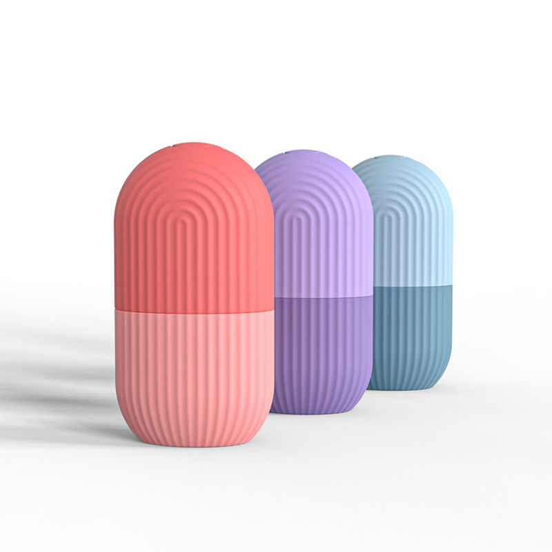 Silikonski ledeni valjak za masažu lica i očiju za podizanje zatezanje kože skupljanje pora prijenosni kalup za njegu lica alat za uljepšavanje