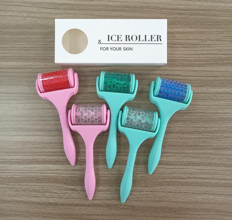 Facial Roller Cool Ice Roller Masszírozó Bőr Lifting Eszköz Arc Lift Masszázs Ránctalanító Fájdalomcsillapító Arc Bőrápoló eszközök