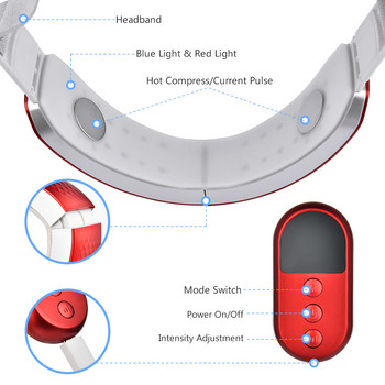 Συσκευή ανύψωσης προσώπου EMS LED Photon Therapy Facial Slimming Vibration Massager Double Chin σε σχήμα V Cheek Lift Face