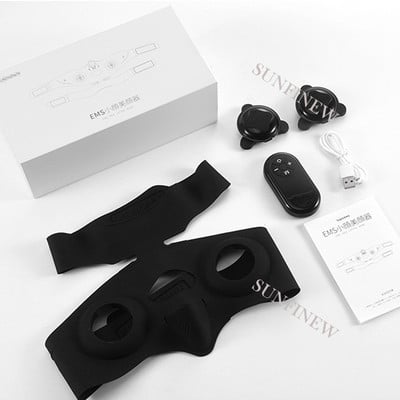 2022 EMS Arcmasszázs Maszk Arcmasszírozó Bőrfeszesítő Hidratáló Ránctalanító Az álla Csökkenti a V-face Beauty Device bőrápolást