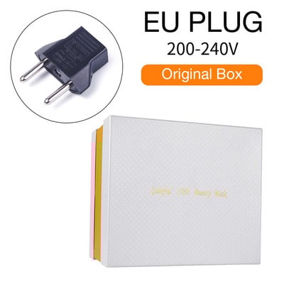 ПОДАРЪЧНА КУТИЯ-Шия+Лице LED маска 7 цвята Светлинна LED маска за лице Подмладяване на кожата Анти акне Фотонна терапия Избелване Стягане