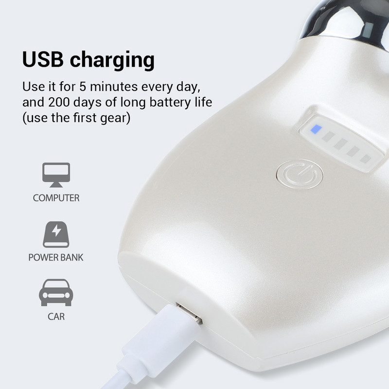 Microcurrent Face Massager EMS Facial Lifting Machine Bőrfeszesítő Beauty készülék Ránctalanító Bőrfiatalító Archenger