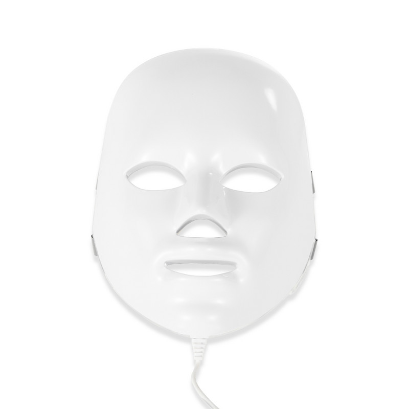 Badu.bg 7 цвята LED маска за лице USB зареждане Фотонна терапевтична ...