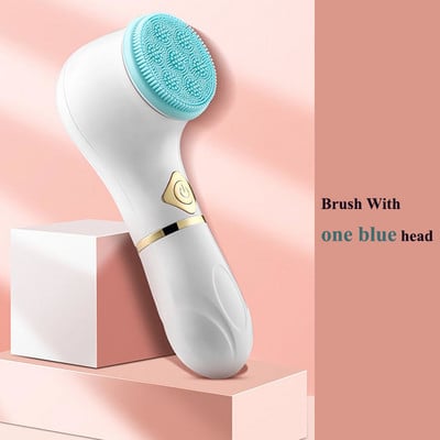 Περιστροφική βούρτσα καθαρισμού προσώπου Αδιάβροχη ηλεκτρική μηχανή καθαρισμού προσώπου Deep Cleaning Skin Deep Cleaning Skin Απολέπιση Μακιγιάζ Facial Spa Massager