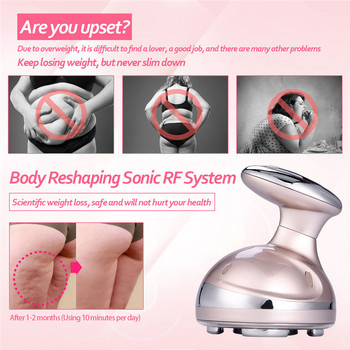 RF Cavitation Ultrasonic Slimming Massager LED Fat Burner Anticellulite Lipo Device Skin Tightening Weight Loss Beauty Machine