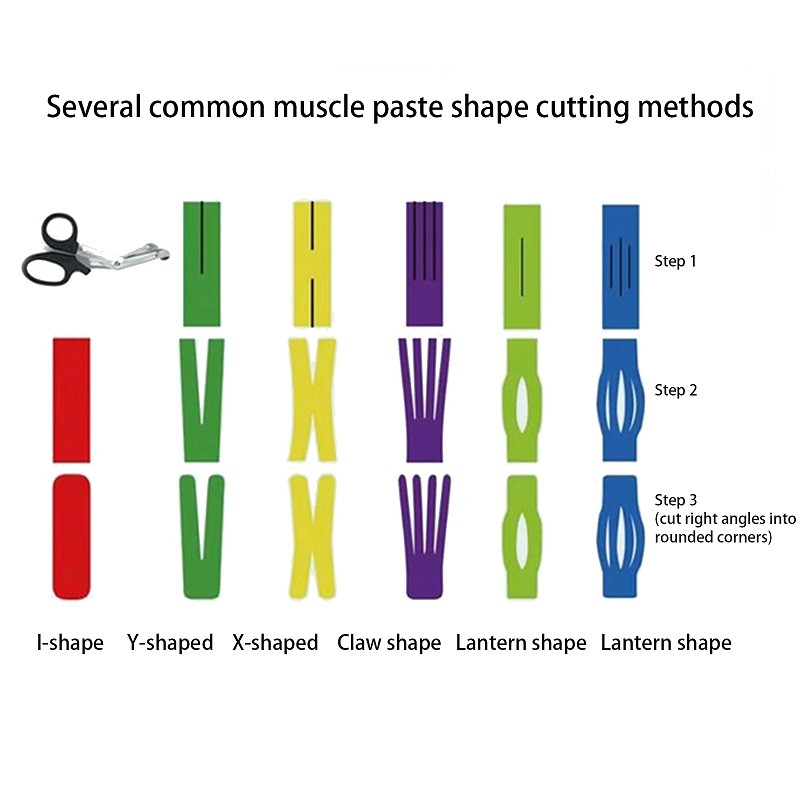 2,5cm*5M Kinesiology Tape for Face V Line Neck Eyes Lifting Remover Remover Tape Εργαλείο περιποίησης δέρματος προσώπου Bandagem Elastica