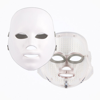 NoBOX-7 Colors Facial LED Photon Mask Фотоподмладяване LED маска против бръчки Лечение на акне Изсветляване на кожата Грижа за кожата LED маска