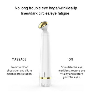 Електрически масажор за очи против стареене, бръчки, облекчаване на лепенки за очи, микротоков масаж, импортиране на отрицателни йони, очи, устройство за грижа за устните
