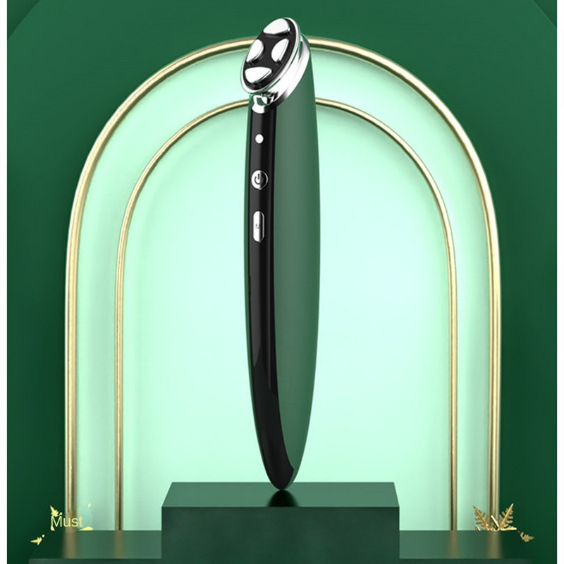 2022 m. RF akių masažuoklis Veido masažuoklis Raudonos šviesos terapija Eyes Magic Anti Dark Circle Šildymo vibratoriai Eye Majic Kosmetikos prietaisai