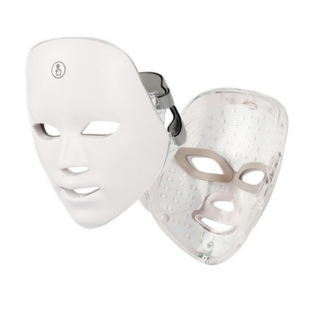 LED маска за лице Фотонна терапия Подмладяване на кожата Красота Анти-акне Премахване на бръчки Избелване на лицето Грижа за изсветляване на кожата Маска