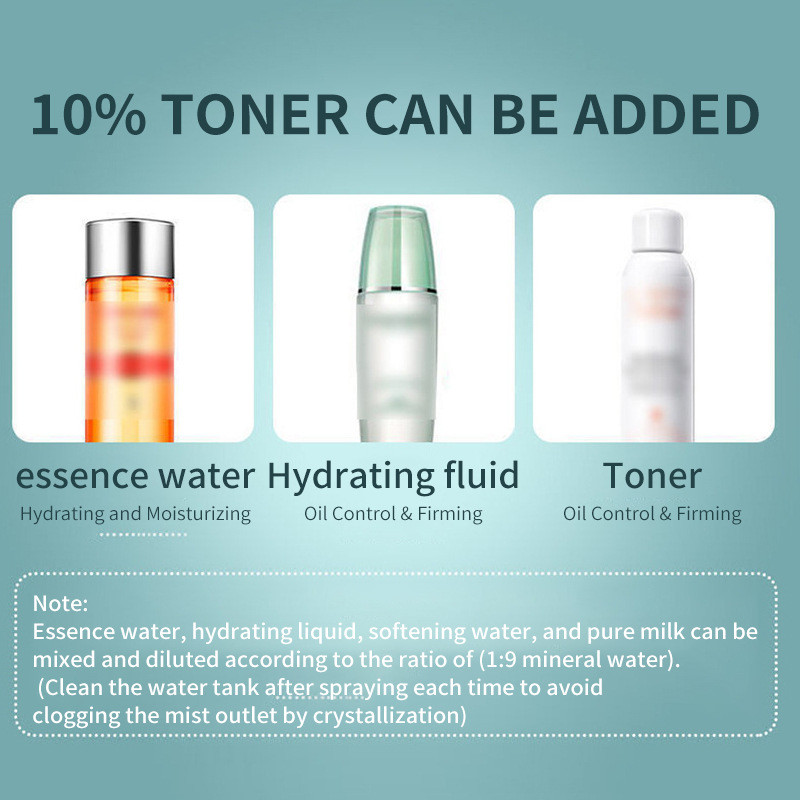 Nano Mist Arcpermetező Beauty Instrument USB párásító Újratölthető porlasztó Arcgőzölő Hidratáló Beauty Archidratálás