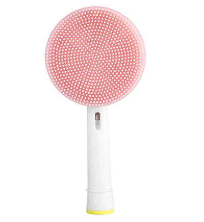 Četkica za čišćenje lica Silikonska glava četkice za čišćenje lica i masažer kompatibilna s Oral-B električnom četkicom za zube 3 boje