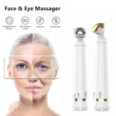 Elektrinis veido pakeliamasis akių masažo rašiklis raukšlių masažuoklis tamsių ratų šalinimas senėjimą stabdantis veido odos atjauninimas grožio priežiūros priemonė