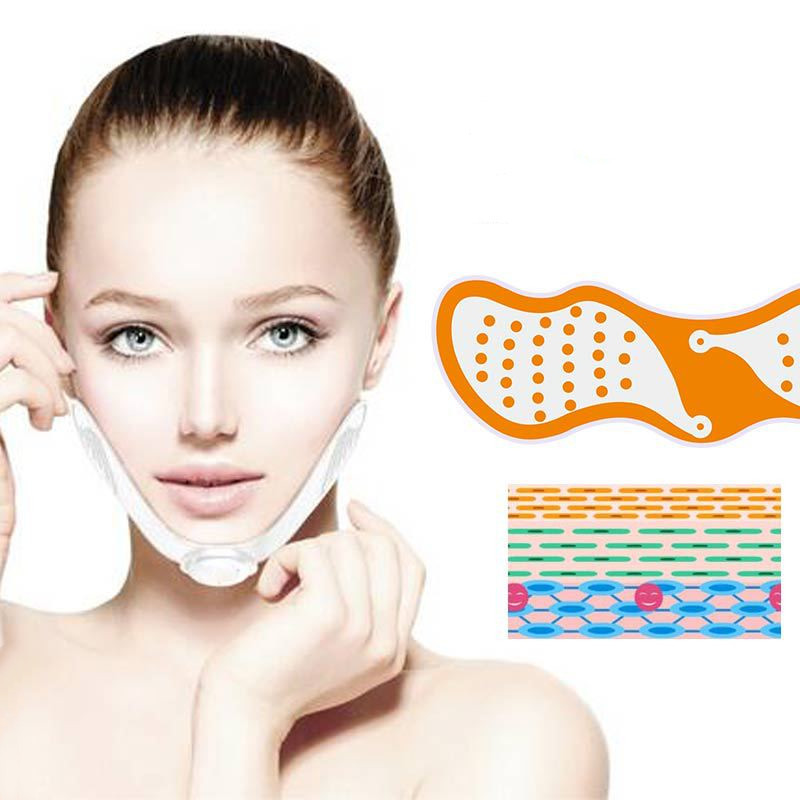 EMS Facial Lifting Masszázs Készülék Arc Karcsúsító Vibrációs Masszírozó Dupla Chin V Line Lift Up Device Arc Bőrápolás Szépségeszközök