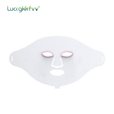 LED 7 boja Silikagel maska za lice Ljepota Pomlađivanje kože Fotonska svjetlosna terapija PDT Njega kože Bore Akne Alat za zatezanje kože