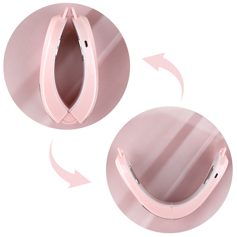 V-Line stroj za podizanje lica Lift Up Belt EMS Terapija crvenim plavim svjetlom Dvostruka brada Slimming Masažer za zatezanje lica Njega kože