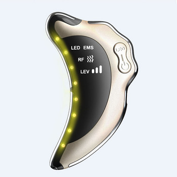 RF Beauty Instrument Овлажняващ цветен светлинен инструмент EMS Микротоково издърпване Инструмент за внасяне на остъргване