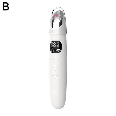 Elektromos szemmasszírozó vibrációs 45 ℃ meleg masszázs Relax Eyes Photo Therapy EMS Eye Skin Lift Anti Age Wrinkle Skin Care Tool