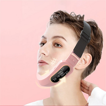 Συσκευή ανύψωσης προσώπου EMS LED Photon Therapy Facial Slimming Vibration Massager Double Chin V Face Shape Cheek Lift Machine