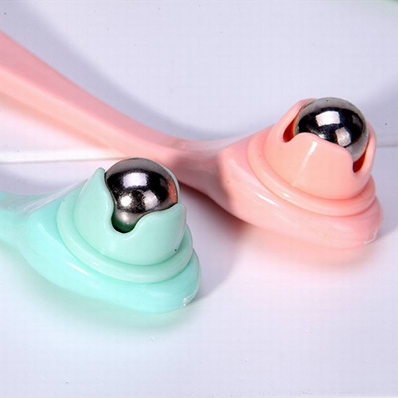 Masažer za oči u 2 boje, protiv starenja bora, bez tamnih krugova, za uklanjanje kuglica, pomlađivanje, njega ljepote, prijenosni