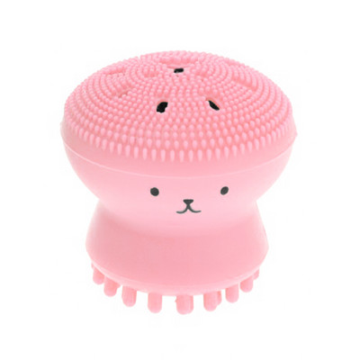 Cat Paw Blossom Silikoonist näopuhastushari Pehmed Juuksed Näomassaaži Pesuhari Mustpeade eemaldaja Kaasaskantav nahahooldusvahend