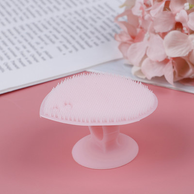 Cat Paw Blossom Silikoonist näopuhastushari Pehmed Juuksed Näomassaaži Pesuhari Mustpeade eemaldaja Kaasaskantav nahahooldusvahend