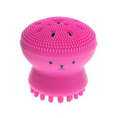 Cat Paw Blossom Silikoonist näopuhastushari Pehmed Juuksed Näomassaaži Pesuhari Mustpeade eemaldaja Kaasaskantav nahahooldusvahend