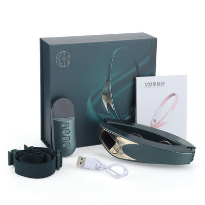 Uređaj za podizanje lica LED fotonska terapija Vibracijski masažer za mršavljenje lica Dvostruka brada Stroj za podizanje obraza u obliku slova V