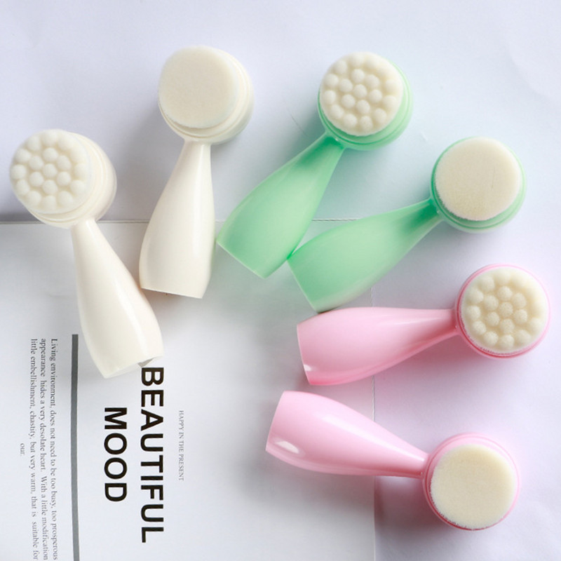 Dvostrana silikonska četkica za čišćenje lica Sredstvo za čišćenje lica Proizvod za uklanjanje mitisera Sredstvo za čišćenje pora Piling Četka za piling lica